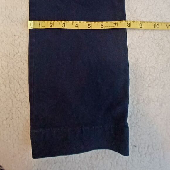 Talbots dark blue chinos Size 8P - Picture 8 of 10